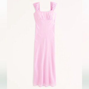 Abercrombie & Fitch Slip Midi Dresss - Pink NWT NEVER WORN